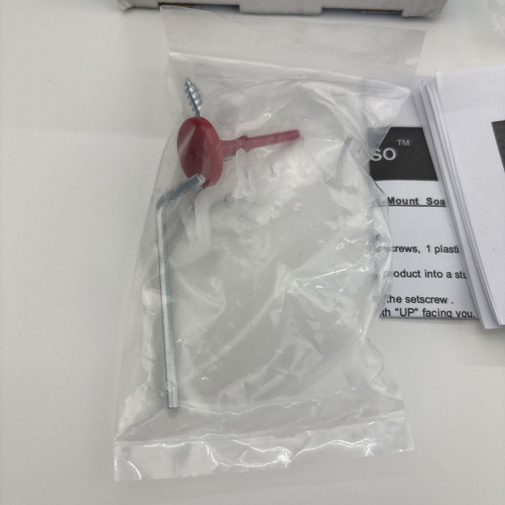 Moen‎ Iso Chrome Robe/ Towel Hook DN0703CH NEW - Picture 6 of 8